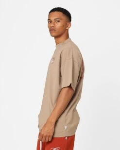 Carre TT Oversized T-Shirt Mocha -Culture Kings 02044866 YM025 mens 0070