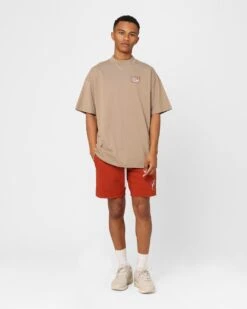 Carre TT Oversized T-Shirt Mocha -Culture Kings 02044866 YM025 mens 0080