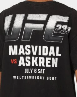 UFC By Goat Crew 239 Card Vintage T-Shirt Black Wash 14 UFC By Goat Crew 239 Card Vintage T-Shirt Black Wash -Culture Kings 02044878 YB295 mens 0050