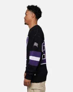 Carré Gridiron Knitted Sweater Black/Purple/White -Culture Kings 02045200 YB177 mens 0070