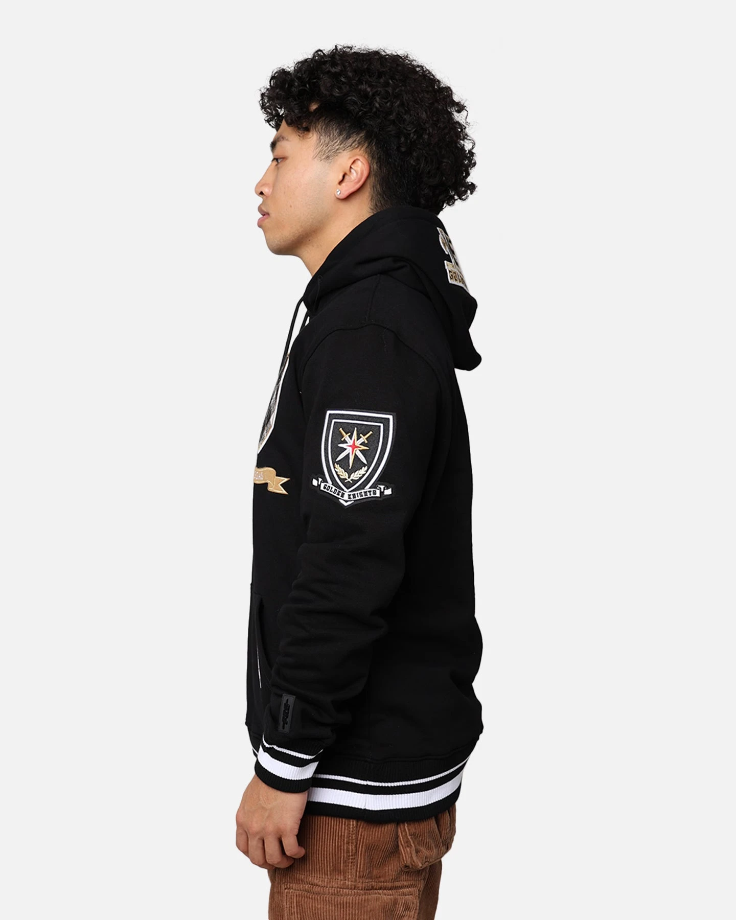 Pro Standard Vegas Golden Knights Pro Prep Hoodie White/Black 9 Pro Standard Vegas Golden Knights Pro Prep Hoodie White/Black - Image 7