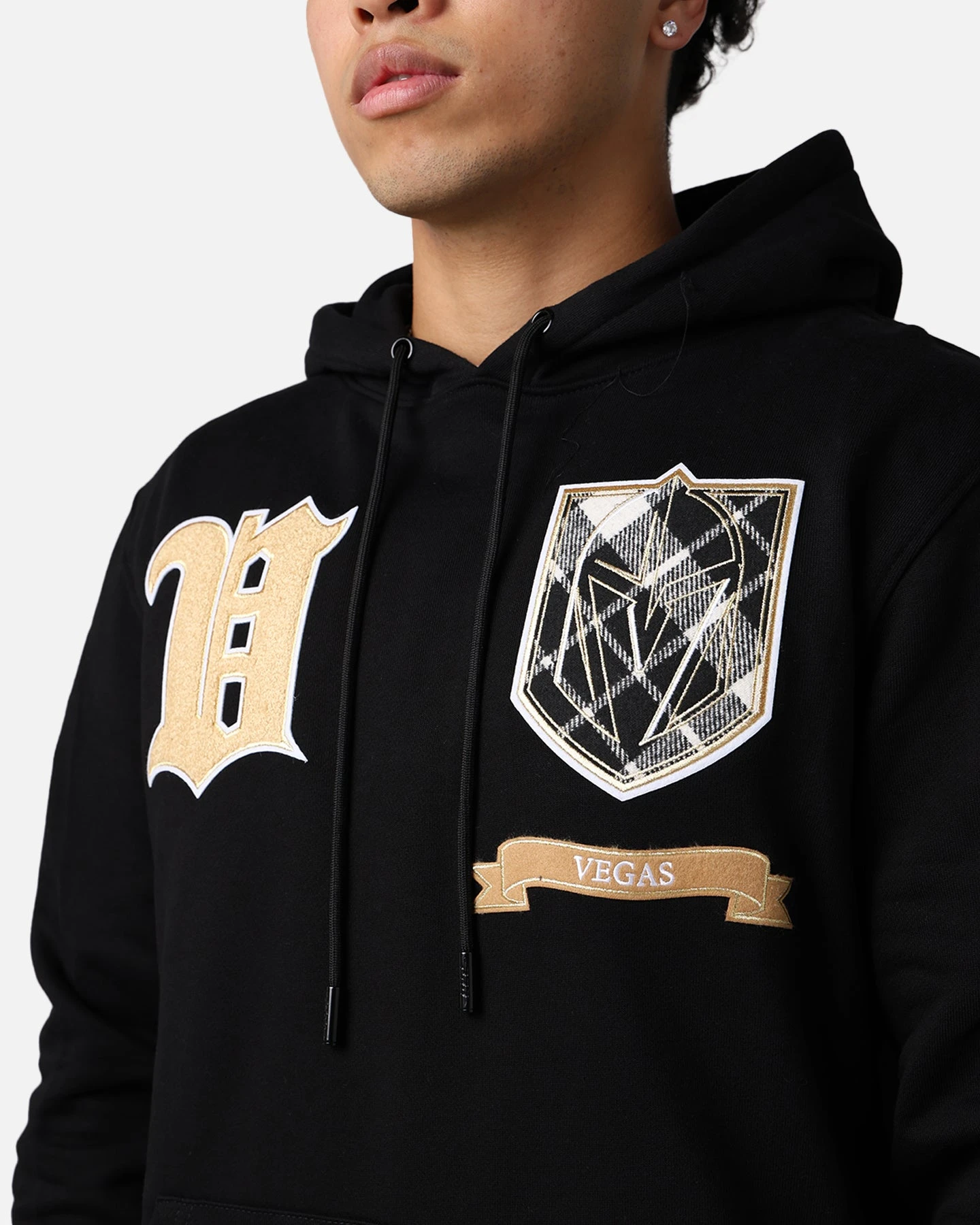 Pro Standard Vegas Golden Knights Pro Prep Hoodie White/Black 11 Pro Standard Vegas Golden Knights Pro Prep Hoodie White/Black - Image 9