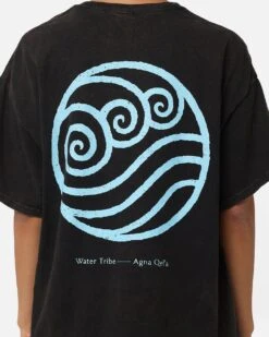 Goat Crew X Avatar: The Last Airbender Sokka Vintage T-Shirt Black Wash -Culture Kings 02045254 YB295 womens 0050