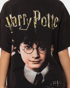 American Thrift X Harry Potter Potter Vintage T-Shirt Black Wash -Culture Kings 02045266 YB295 womens 0050