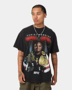 Goat Crew X UFC Daniel Cormier Vintage T-Shirt Black Wash