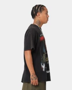 Goat Crew X UFC Daniel Cormier Vintage T-Shirt Black Wash -Culture Kings 02045355 YB295 mens 0050