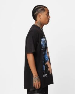 UFC By Goat Crew Colby Covington Vintage T-Shirt Black Wash -Culture Kings 02045468 YB295 mens 050