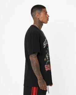 Mitchell & Ness Seattle SuperSonics Shawn Kemp Bling T-Shirt Black -Culture Kings 02045513 YB001 mens 0050