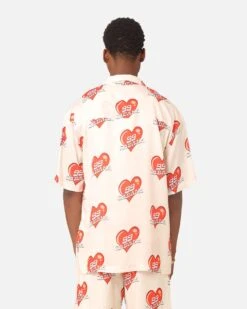 99 Cabana Roaming Hearts Short Sleeve Button Up Shirt Off White/Red 11 99 Cabana Roaming Hearts Short Sleeve Button Up Shirt Off White/Red -Culture Kings 02045528 YO242 mens 0040