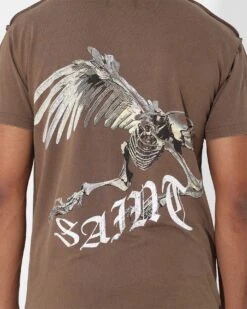 Saint Morta Departed Lafayette T-Shirt Vintage Brown 14 Saint Morta Departed Lafayette T-Shirt Vintage Brown -Culture Kings 02045596 YV052 mens 0050