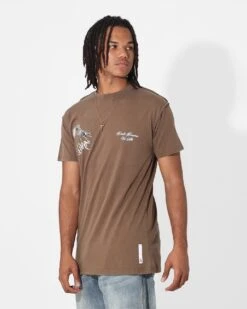 Saint Morta Departed Lafayette T-Shirt Vintage Brown 16 Saint Morta Departed Lafayette T-Shirt Vintage Brown -Culture Kings 02045596 YV052 mens 0070