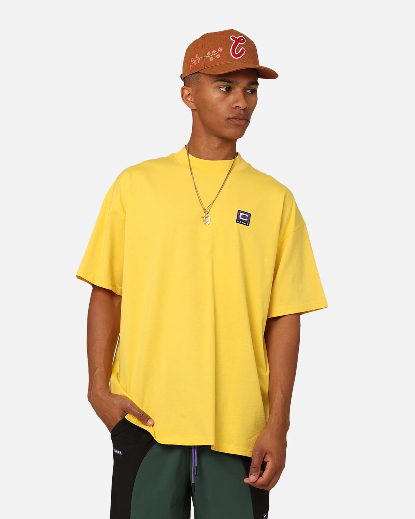 Carre Ascend Oversized T-Shirt Yellow 3 Carre Ascend Oversized T-Shirt Yellow