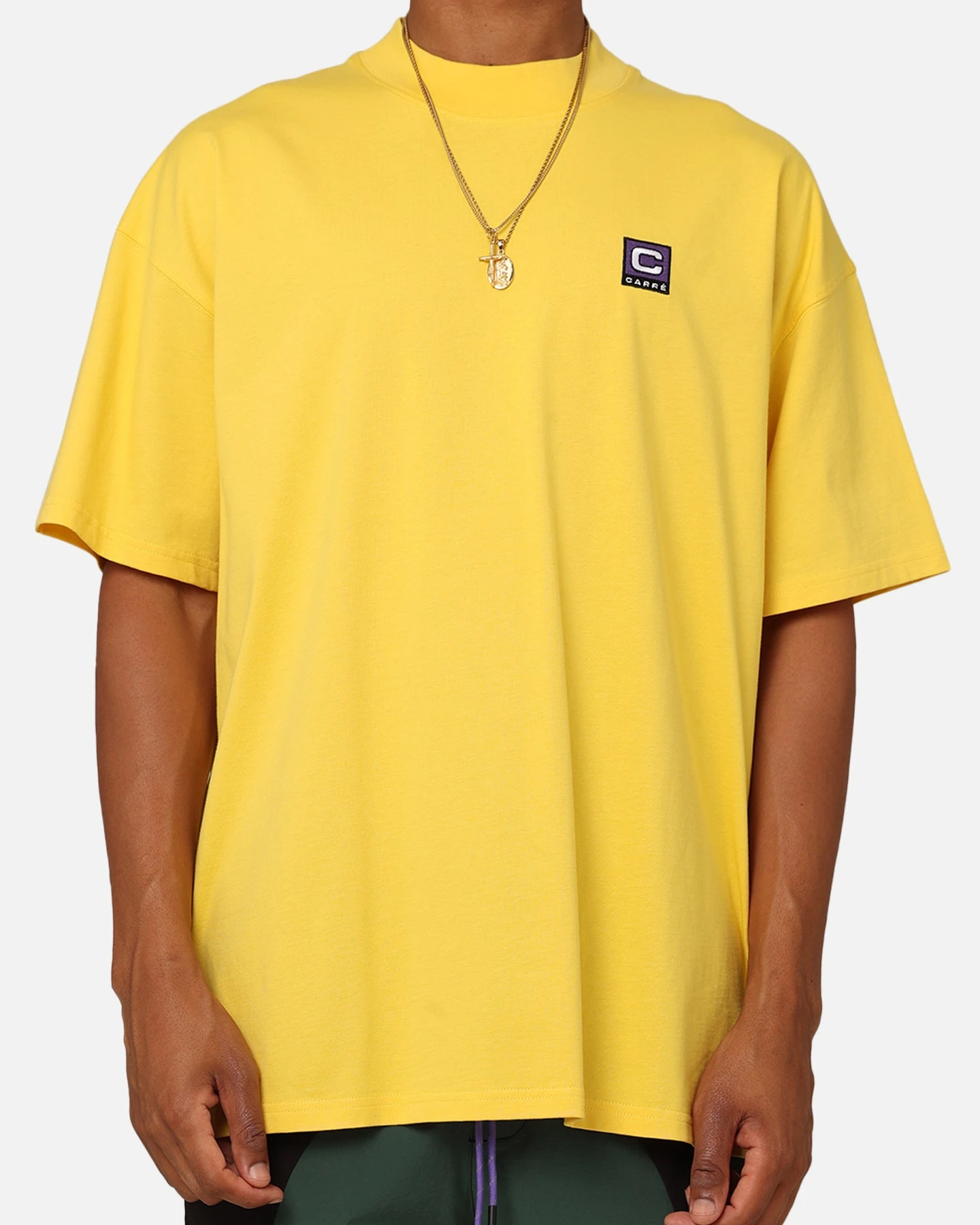 Carre Ascend Oversized T-Shirt Yellow 5 Carre Ascend Oversized T-Shirt Yellow - Image 3