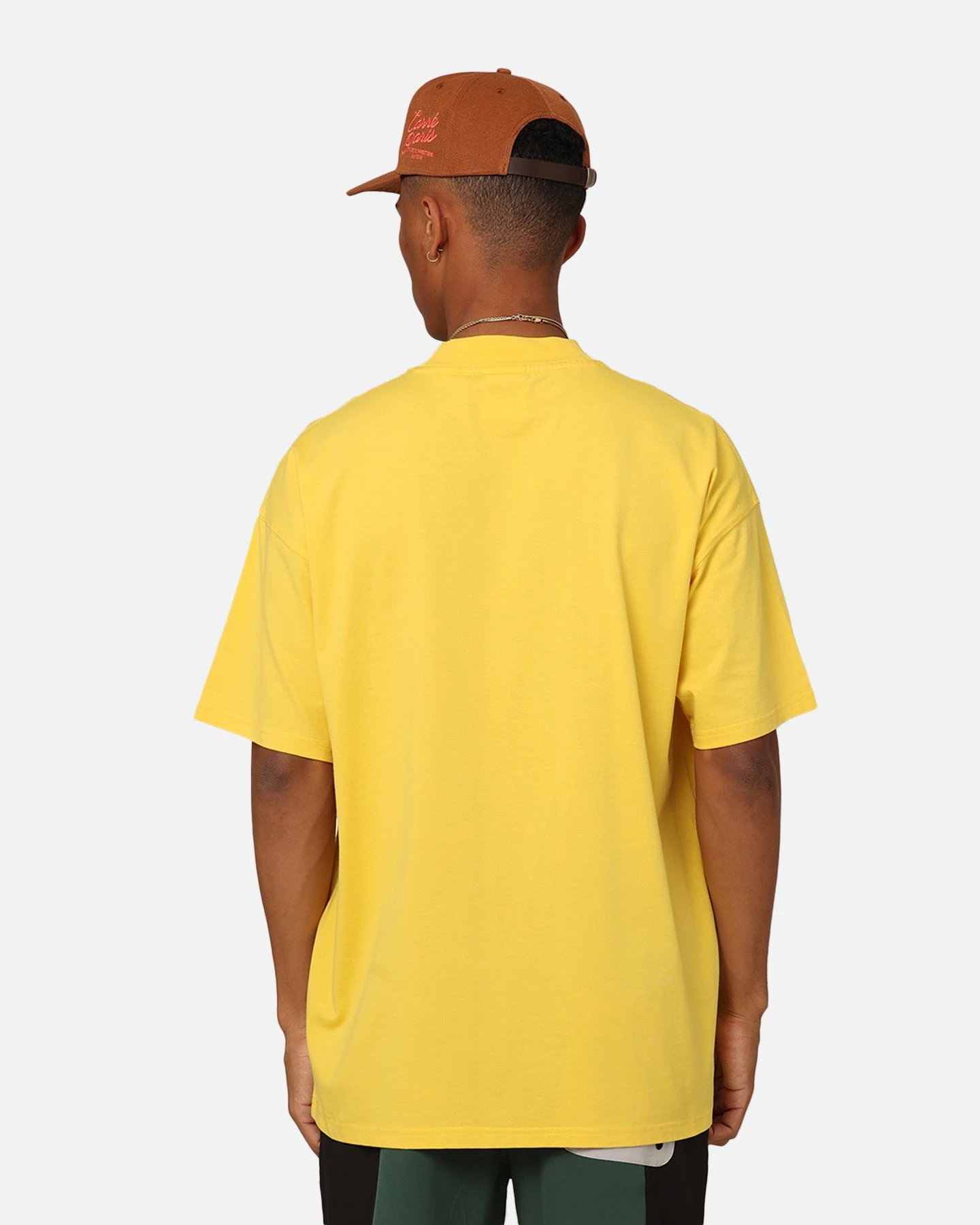 Carre Ascend Oversized T-Shirt Yellow 6 Carre Ascend Oversized T-Shirt Yellow - Image 4