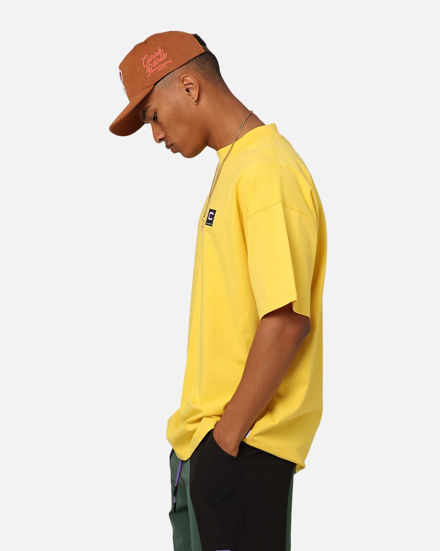 Carre Ascend Oversized T-Shirt Yellow 8 Carre Ascend Oversized T-Shirt Yellow - Image 6
