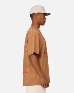 Carre C Star Oversized T-Shirt Tobacco -Culture Kings 02045621 YT400 mens 0060