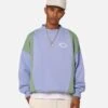 Carre C Star Panelled Crewneck Pale Blue -Culture Kings 02045622 YP838 mens 0010
