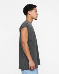 Saint Morta Momento Mori Muscle T-Shirt Black Wash -Culture Kings 02045627 YB295 default 0060