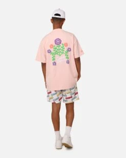 Carre Floraux Oversized T-Shirt Pink 13 Carre Floraux Oversized T-Shirt Pink -Culture Kings 02045635 YP001 mens 0030
