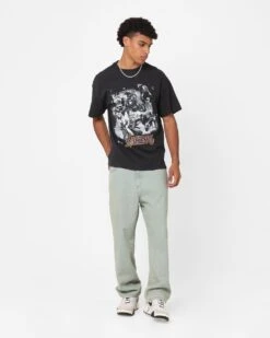 Mitchell & Ness Los Angeles Lakers Shaquille O'Neal Player Photo T-Shirt Faded Black -Culture Kings 02045659 YB554 mens 0020