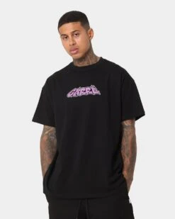 Carre Friend Oversized T-Shirt Black