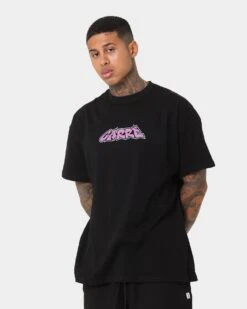 Carre Friend Oversized T-Shirt Black -Culture Kings 02045680 YB001 mens 0060