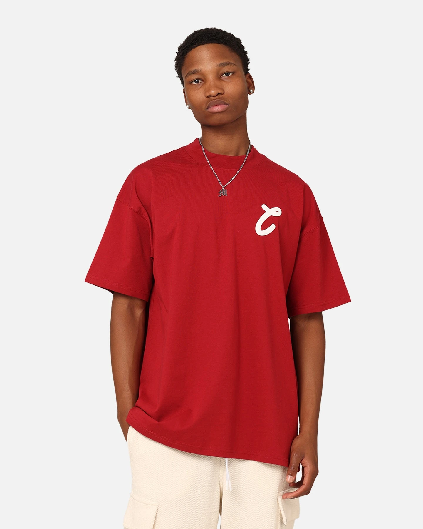 Carre Athletic Heritage Oversized T-Shirt Crimson 4 Carre Athletic Heritage Oversized T-Shirt Crimson - Image 2