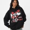 Goat Crew X DC Batman Mad Love Hoodie Black -Culture Kings 02045878 YB001 womens 0010