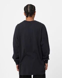 Majestic Athletic Anaheim Ducks Fly Long Sleeve Crewneck Faded Black -Culture Kings 02045915 YB554 mens 0040