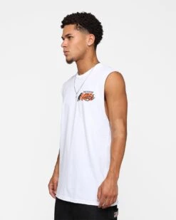 Rats Get Fat Own Luck Muscle T-Shirt White -Culture Kings 02045969 YW100 mens 0070