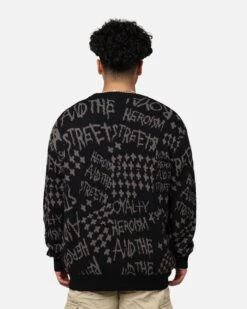 Ksubi Heroism Cardigan Black -Culture Kings 02046024 YB001 mens 0030