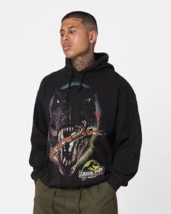 American Thrift X Jurassic Park 30th Anniversary Hoodie Black Wash 16 American Thrift X Jurassic Park 30th Anniversary Hoodie Black Wash -Culture Kings 02046071 YB295 mens 0070