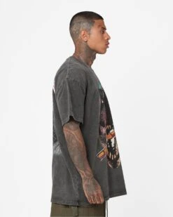 American Thrift X Jurassic Park 30th Anniversary Heavyweight Vintage T-Shirt Black Wash -Culture Kings 02046072 YB295 mens 0060