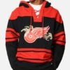 '47 BRAND 47 Brand Detroit Red Wings 'Year Of The Dragon' Lacer Hoodie Jet Black -Culture Kings 02046190 YB339 mens 0010