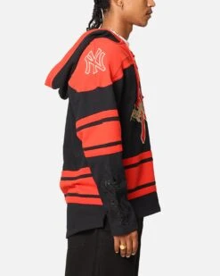 '47 BRAND 47 Brand New York Yankees 'Year Of The Dragon' Lacer Hoodie Jet Black -Culture Kings 02046193 YB339 mens 0040