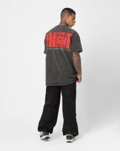The Night Shift Dog Heavyweight Vintage T-Shirt Black Wash -Culture Kings 02046219 YB295 mens 0080