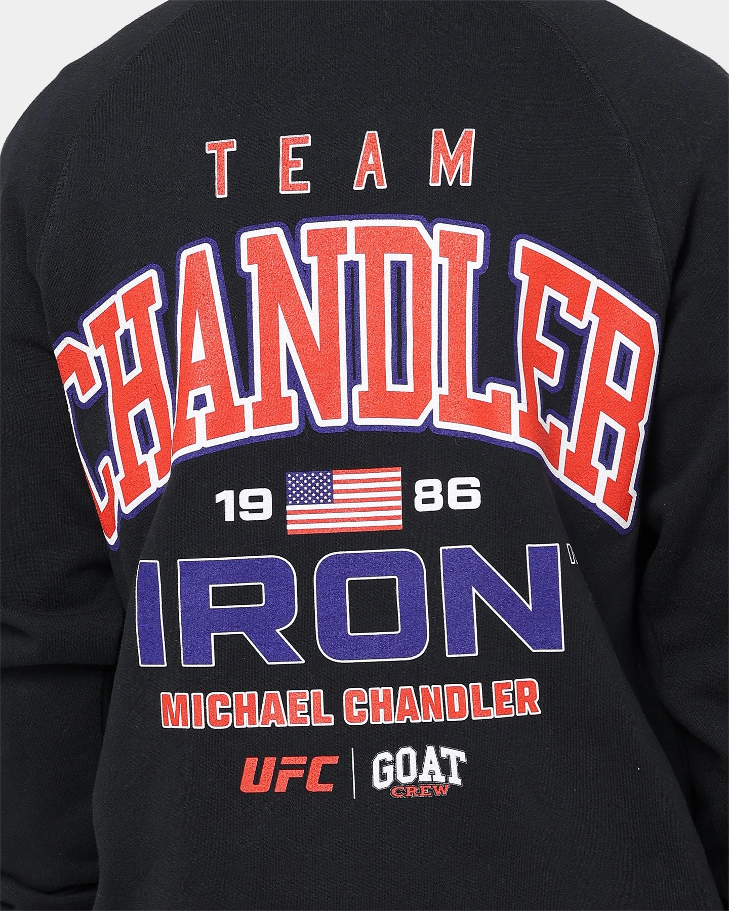 UFC By Goat Crew Michael Chandler Team Chandler Crewneck Navy 8 UFC By Goat Crew Michael Chandler Team Chandler Crewneck Navy - Image 6