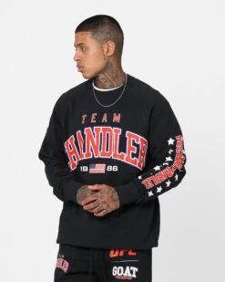 UFC By Goat Crew Michael Chandler Team Chandler Crewneck Navy 18 UFC By Goat Crew Michael Chandler Team Chandler Crewneck Navy -Culture Kings 02046244 YN200 mens 0080