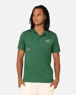 Students Golf The Tour Polo Shirt Green -Culture Kings 02046473 YG600 mens 000020