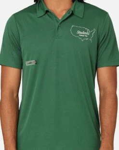 Students Golf The Tour Polo Shirt Green -Culture Kings 02046473 YG600 mens 000040