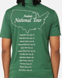 Students Golf The Tour Polo Shirt Green -Culture Kings 02046473 YG600 mens 000050
