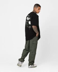 Carre Fallen Oversized T-Shirt Black 12 Carre Fallen Oversized T-Shirt Black -Culture Kings 02046574 YB001 mens 0030