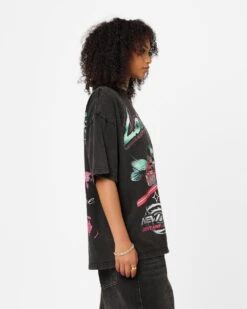 Loiter New Haven Vintage T-Shirt Vintage Black -Culture Kings 02046593 YV013 womens 0060
