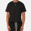Saint Morta Lafayette Cropped T-Shirt Black -Culture Kings 02046618 YB001 mens 00010 0ea2a1a9 ffcf 4c98 a96c f5ecb6c7ee45
