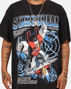 Goat Crew X Transformers Starscream Vintage T-Shirt Black Wash -Culture Kings 02046641 YB295 mens 00030