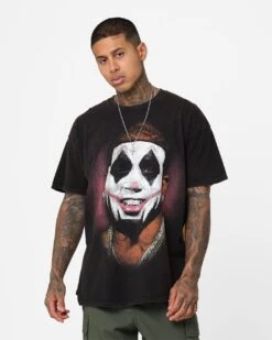 UFC By Goat Crew Bobby Green Vintage T-Shirt Black Wash