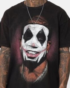 UFC By Goat Crew Bobby Green Vintage T-Shirt Black Wash -Culture Kings 02046697 YB295 mens 0040