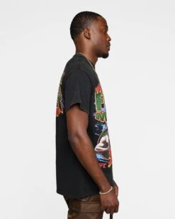 UFC By Goat Crew Aljamain Sterling Funk Master T-Shirt Black Wash -Culture Kings 02046699 YB295 mens 0060