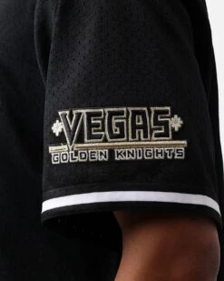 Pro Standard Las Vegas Golden Knights Mesh Button Up Jersey Black -Culture Kings 02046734 YB001 mens 0090