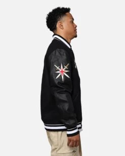 Pro Standard Vegas Golden Knights Wool Varsity Jacket Black -Culture Kings 02046738 YB001 mens 0060